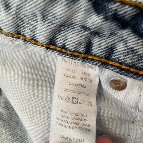 𝅺PRETTY Little Thing | High Waisted Distressed Shorts - Picture 6 of 9